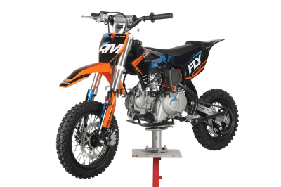 Питбайк Regulmoto (Регулмото) FLY 12/10 чёрный/оранжевый
