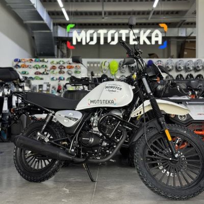 Мотоцикл дорожный Regulmoto (регулмото) Monster белый с ПТС