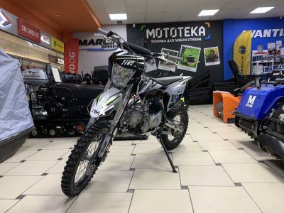 Питбайк Regulmoto (Регулмото) FIVE EM (механическая КПП) серый/чёрный