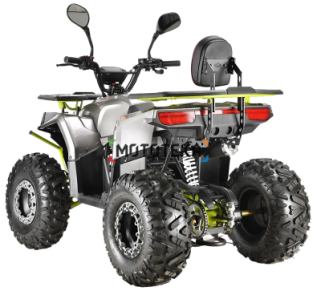 Квадроцикл детский ATV BULLY 125 Premium серый/оранжевый (машинокомплект)