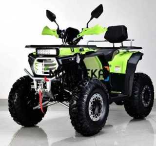 Квадроцикл ATV HAMMER 200 чёрный/синий (машинокомплект)