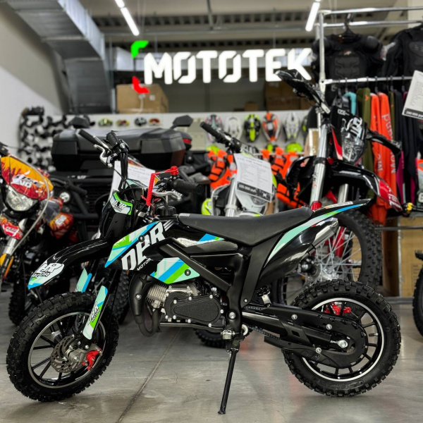 Питбайк детский KAYO (Кайо) DBR SX50-A (2T 49 см3 ручной стартер 2022 г.) | Мототека
