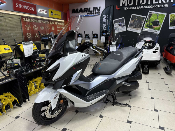 Максискутер SYM (Сим) CRUiSYM a 300 белый с ПТС | Мототека