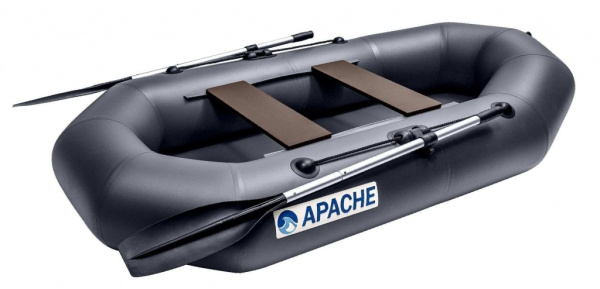 Лодка ПВХ Apache (Апачи) 240 графит | Мототека