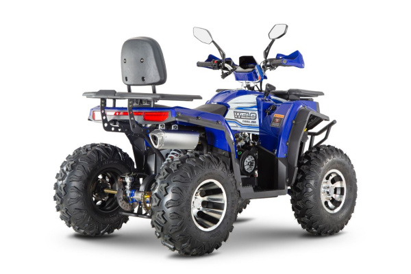 Квадроцикл WELS (Велс) THUNDER Trail 200 PRO синий (машинокомплект) | Мототека