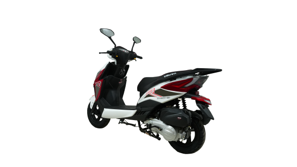 Скутер Vento (Венто) VMC CITY BY49QT-2A 49 см3 СЕРИЯ N1500, LED фары, сигнализация VIN BLACK/WHITE с ПТС | Мототека