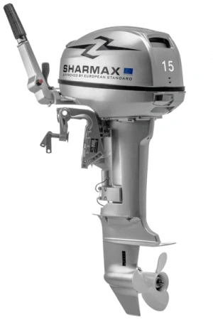 Лодочный мотор Sharmax (Шармакс) SM15HS - купить с доставкой, по выгодной цене в интернет-магазине Мототека