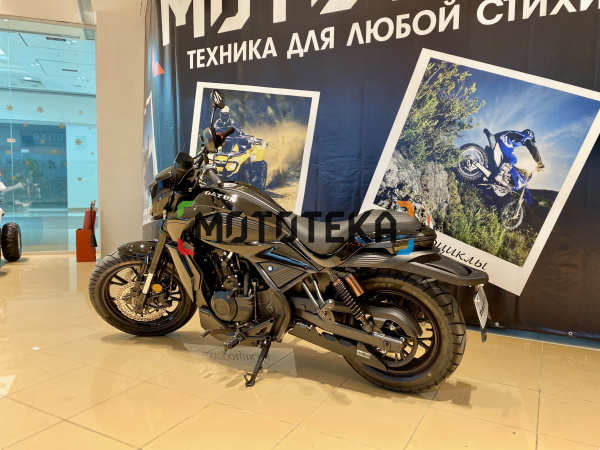 Мотоцикл чоппер / круизер Dayun (Даюн) DY500 - 6F чёрный с ПТС | Мототека