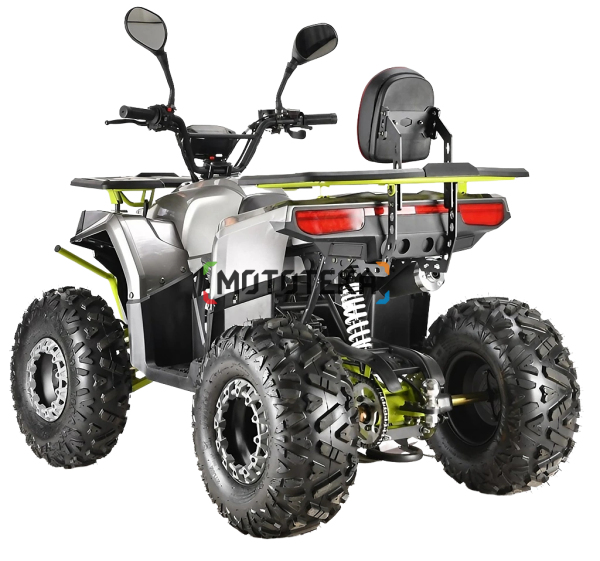 Квадроцикл детский ATV BULLY 125 Premium серый/оранжевый (машинокомплект) | Мототека