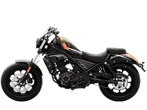 Мотоцикл дорожный GROZA (Гроза) JOY300 Sport (2025 г.) чёрный/оранжевый с ПТС | Мототека